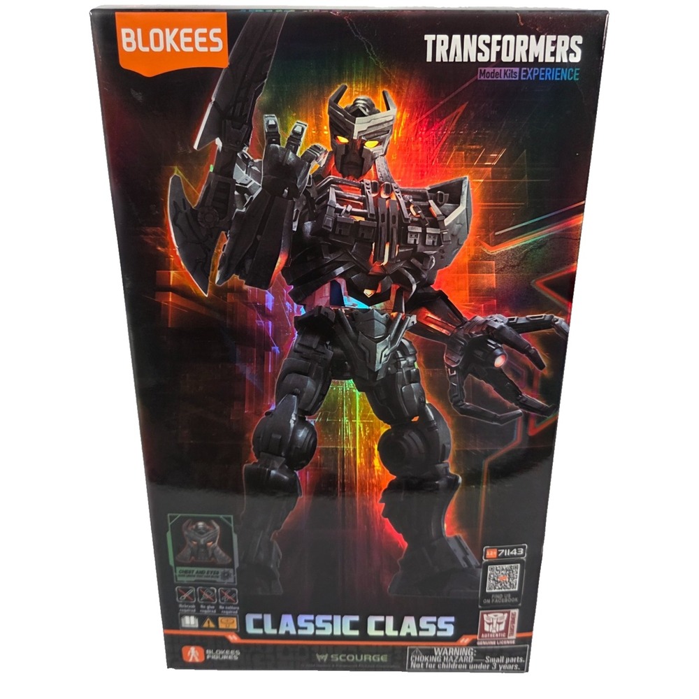 Blokees Transformers Scourge Classic Class Model Kit Action Figure Hasbro New
